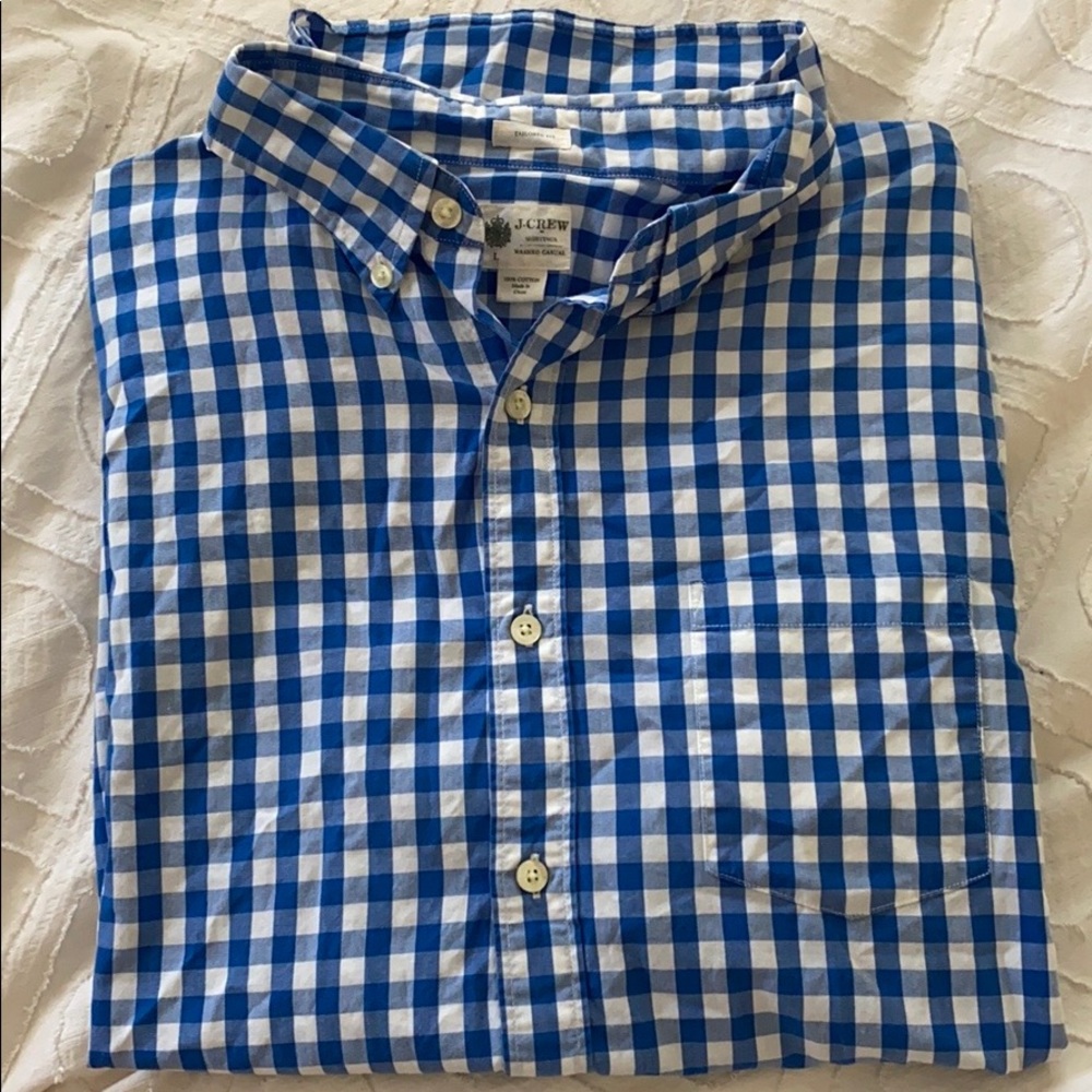 J. Crew Tailored Fit Button-Down Shirt